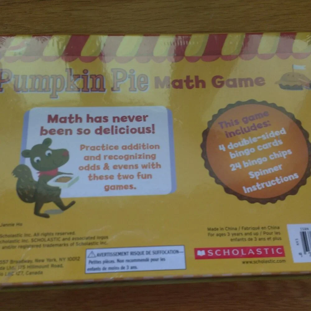 Pumpkin Pie Math Addition And Odds Evens 2 Game New